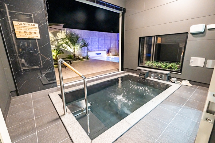 宿泊棟(1)月の棟風呂(人工温泉)