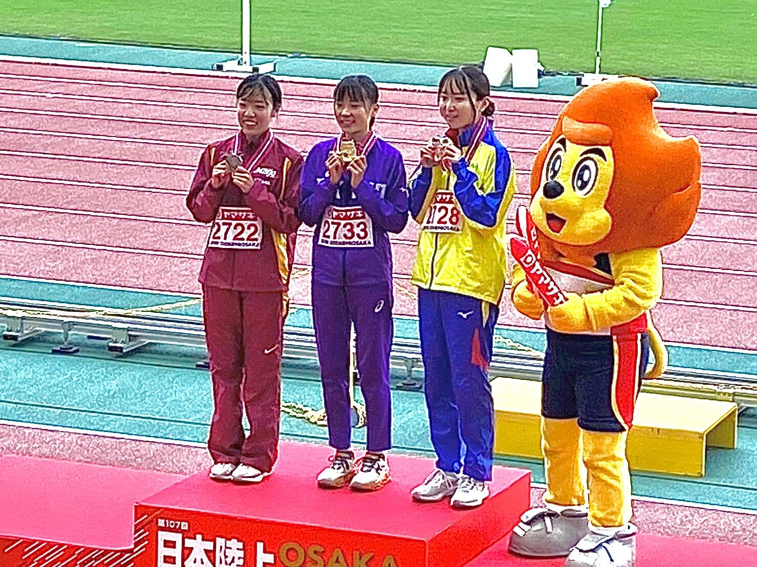 第2位!初のメダル獲得!笑顔の瀬木彩花選手