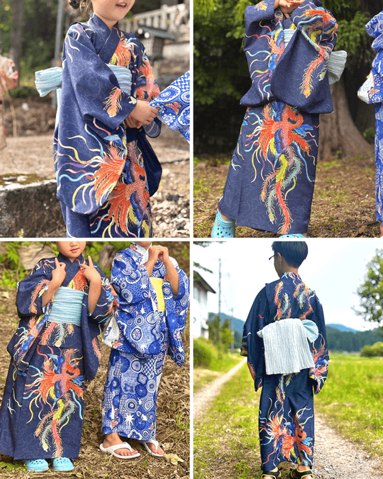 キッズ浴衣 『鳳凰』