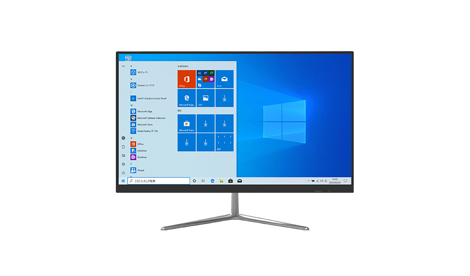 モニターとしても組み立てPCとしても使える！ 液晶一体型ベアボーン