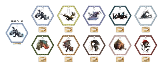 ▲ゆらゆらアクリルスタンド(B)(全10種ランダム)/825円(税込)※6/27発売