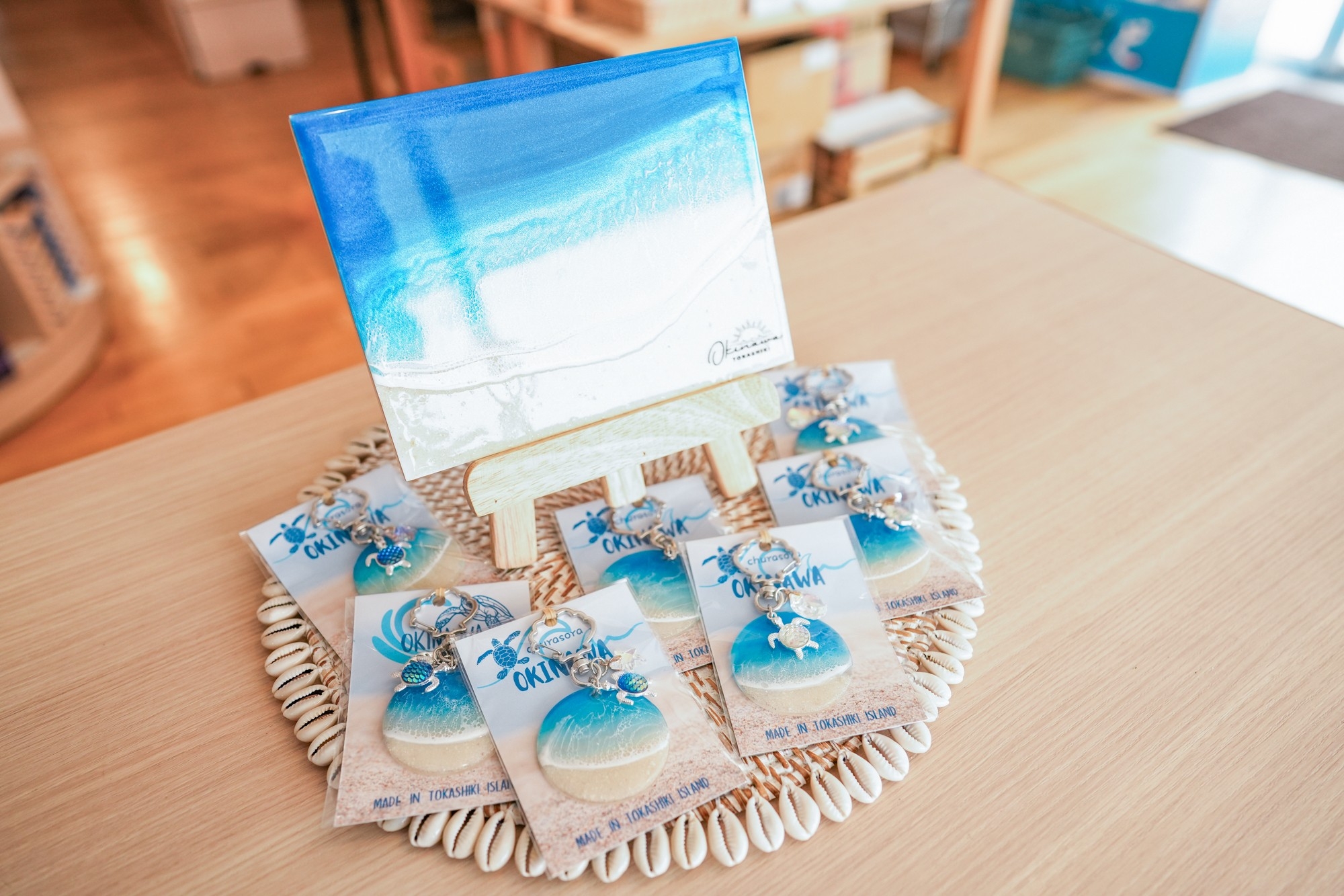 沖縄らしさを感じる一点物の手作り雑貨