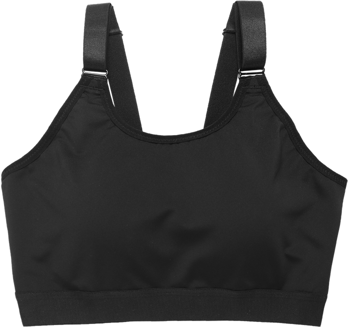 ルルスマートブラ　スポーツブラ ブラック