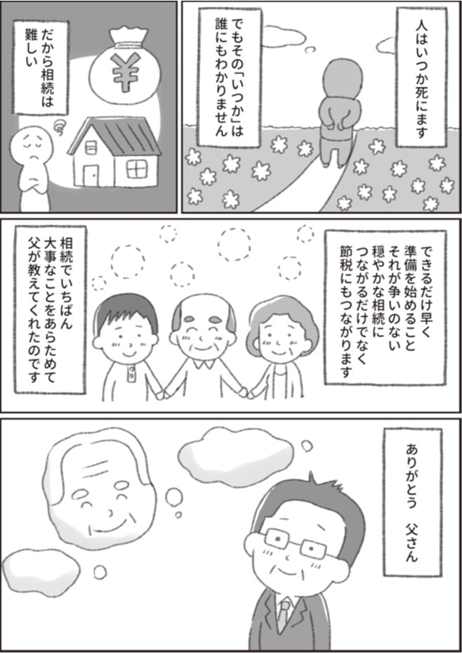 父がまだ元気なときから相続対策し、 相続税を「約30%」減額