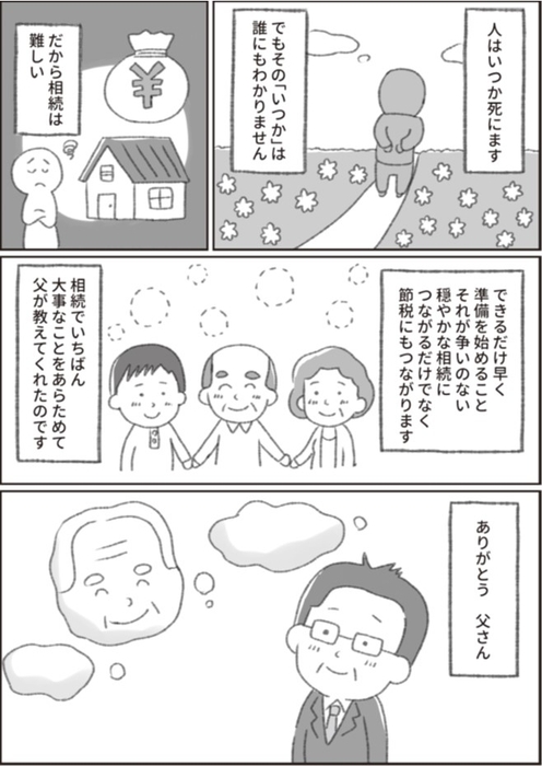 父がまだ元気なときから相続対策し、 相続税を「約30%」減額