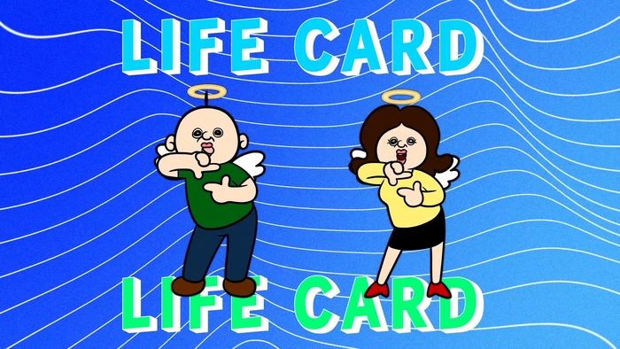 オリジナルアニメ内の“ライフカードダンス”