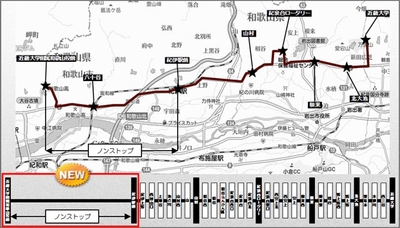 路線バス延伸予定ルート