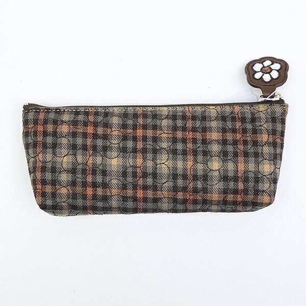 ミッフィーチェックポーチ