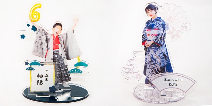 アクリルスタンド「中」サイズ(4,800円/個)