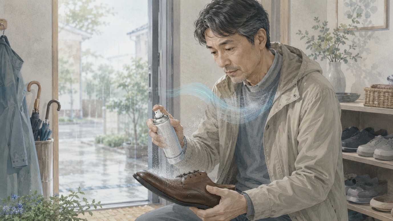 防水スプレーで肺がやられる?
梅雨どきに知っておきたい吸入事故の話
