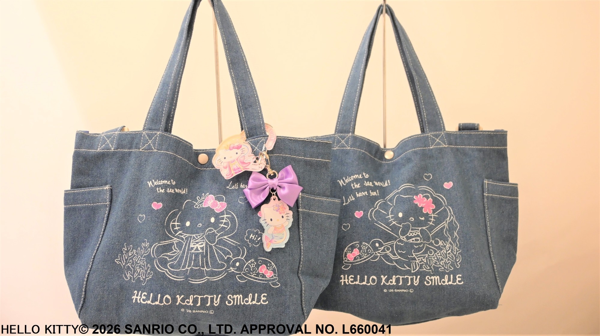 ここでしか出会えない人魚の衣装を着たハローキティ
「HELLO KITTY SMILE」限定 新作グッズ3月14日より発売！
