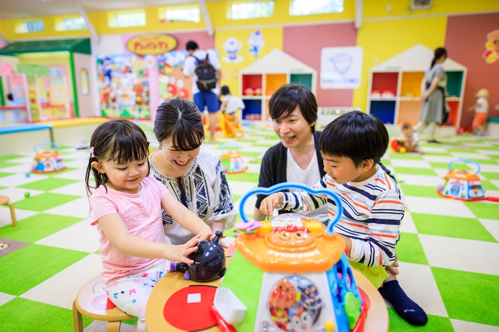 アンパンマンのおもちゃがいっぱい!