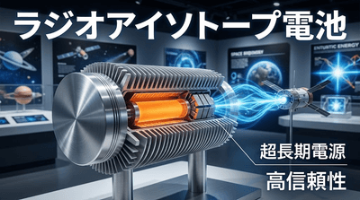 図. ラジオアイソトープ電池の製品画像
