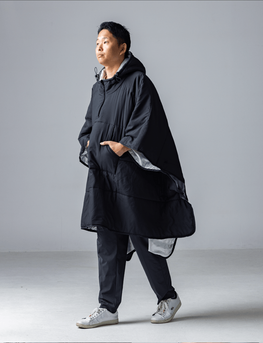 ウルトラWヒートエアのモデル着用ブラック