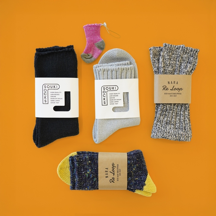 SOUKIの技術と歴史がつまったローゲージソックス
