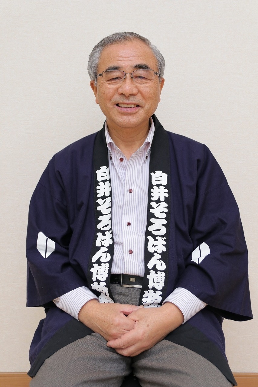 そろばん博物館館長 石戸 謙一