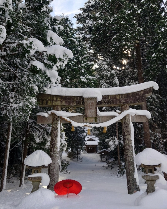 タイトル「冬景」(投稿者:@artwave1467)