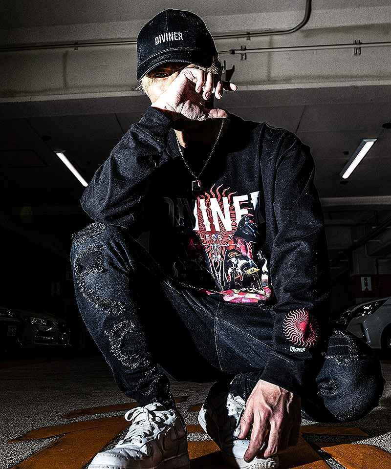 DIVINER JAPAN】百鬼夜行TEE(ブラック)