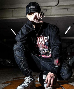 DIVINER JAPAN】百鬼夜行TEE（ブラック）