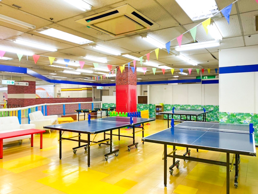 ご家族で卓球対決も!