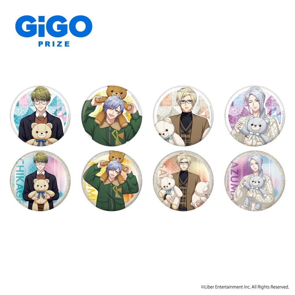 ▲描き下ろしホログラム缶バッジ(全8種)