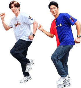 　　　　　レンさん・安部さん「レッツ出発！」