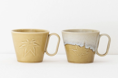 「生涯を添い遂げるマグ 宮島御砂焼 対厳堂 もみじ紋 浮葉」が 10月16日販売開始　対厳堂との取り組みで製品化