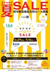 お得なセールと楽しいイベント満載、「第２回キテキテ府中」が開催中！