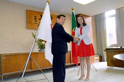 ポルトガル共和国農業・海洋大臣のアスンサォン・クリスタス氏