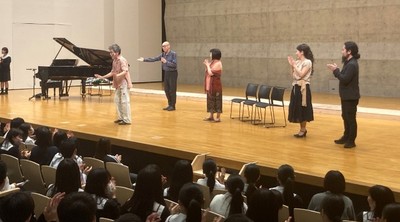 令和5年（2023年）芸術鑑賞会の様子