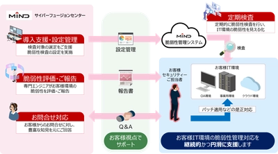定期検査で脆弱性を見逃さない、「脆弱性管理サービス」発売開始