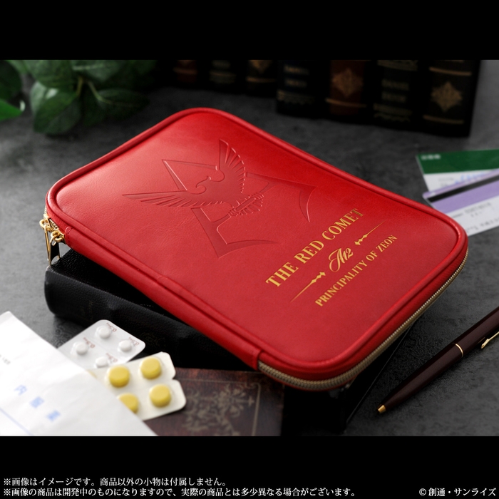 機動戦士ガンダム　お薬手帳ケース(シャア・アズナブル仕様)商品イメージ2