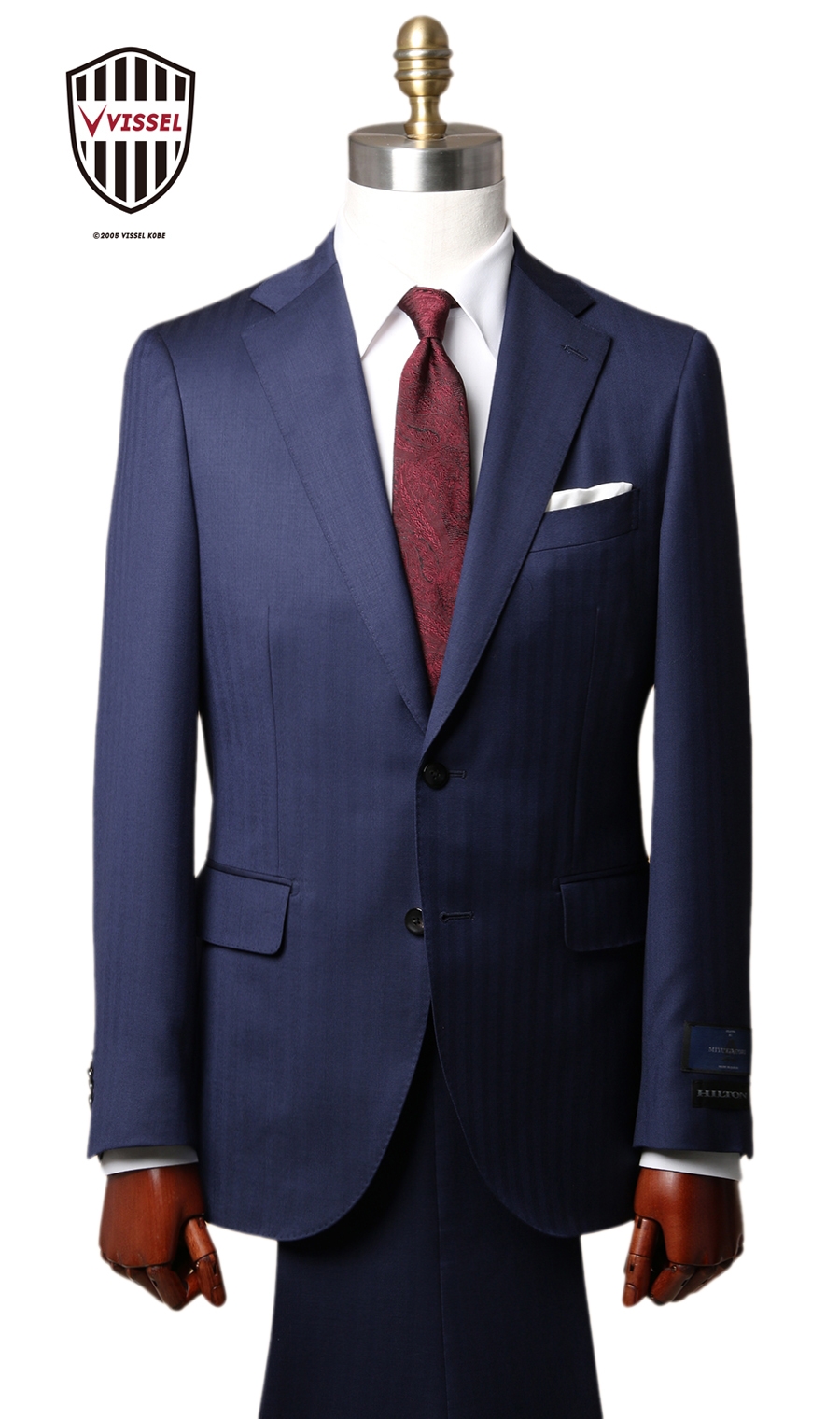 Jリーグクラブ「ヴィッセル神戸」「サンフレッチェ広島」に 提供するオフィシャルスーツをリニューアル