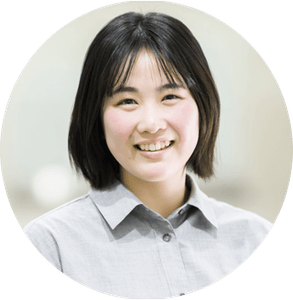 経営学部 1年　大嶽 あかねさん