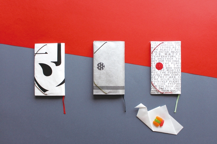 【リプラグ】懐紙入れ 多包み 左より、書道・武士道・茶道