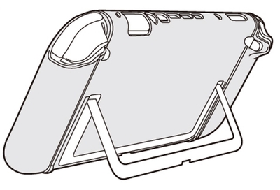 背面スタンド使用イメージ