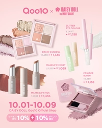 【Qoo10メガポ⚡】デイジードールの秋の人気商品が特別価格に！10月9日(木)まで