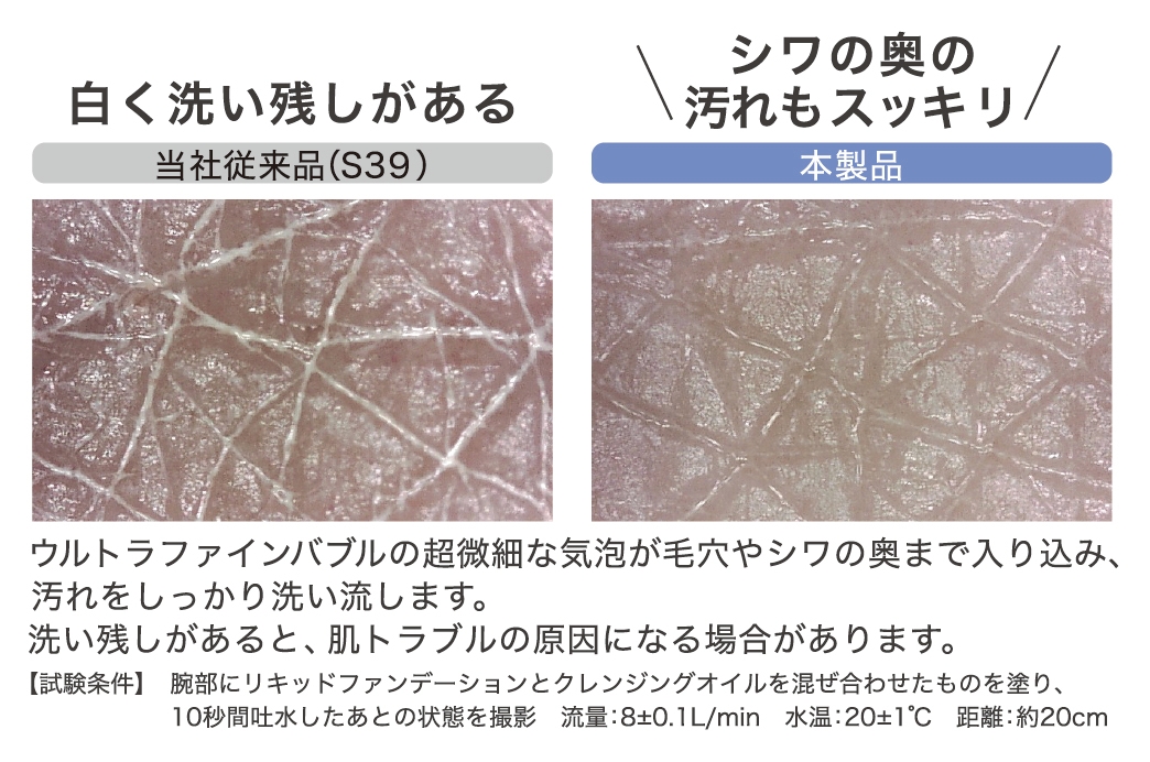 汚れ落ち比較実験