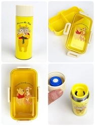 プーさんのかわいくてコンパクトなステンレスボトル♪持ち運びにも便利&機能性も◎