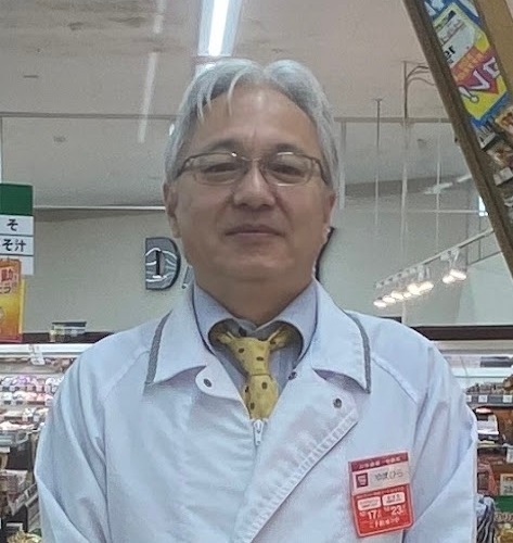 当時「ゆめマート人吉店 店長 山平 聖記氏(現在はゆめマート帯山店長)