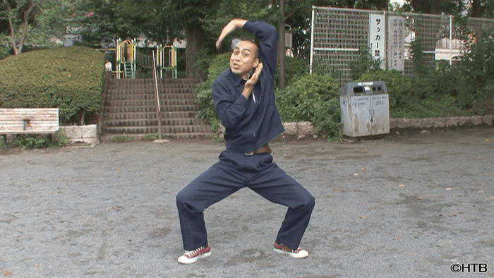 「帰省なう」(C)HTB