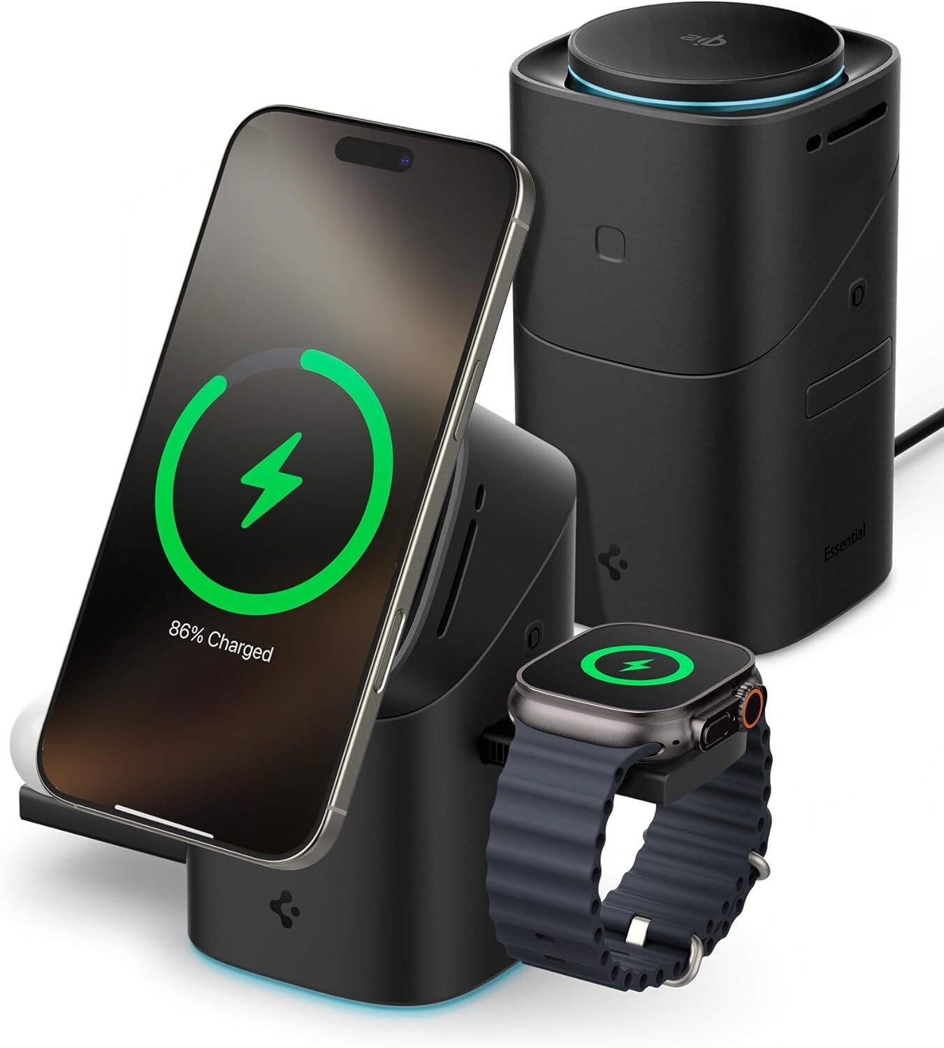 Amazonにて3月3日販売開始】 次世代規格Qi2.2 最大25W出力対応 タッチ