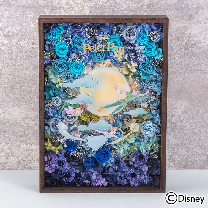 ディズニー フラワーフレームアート「ユー・キャン・フライ」(ピーターパン)_2