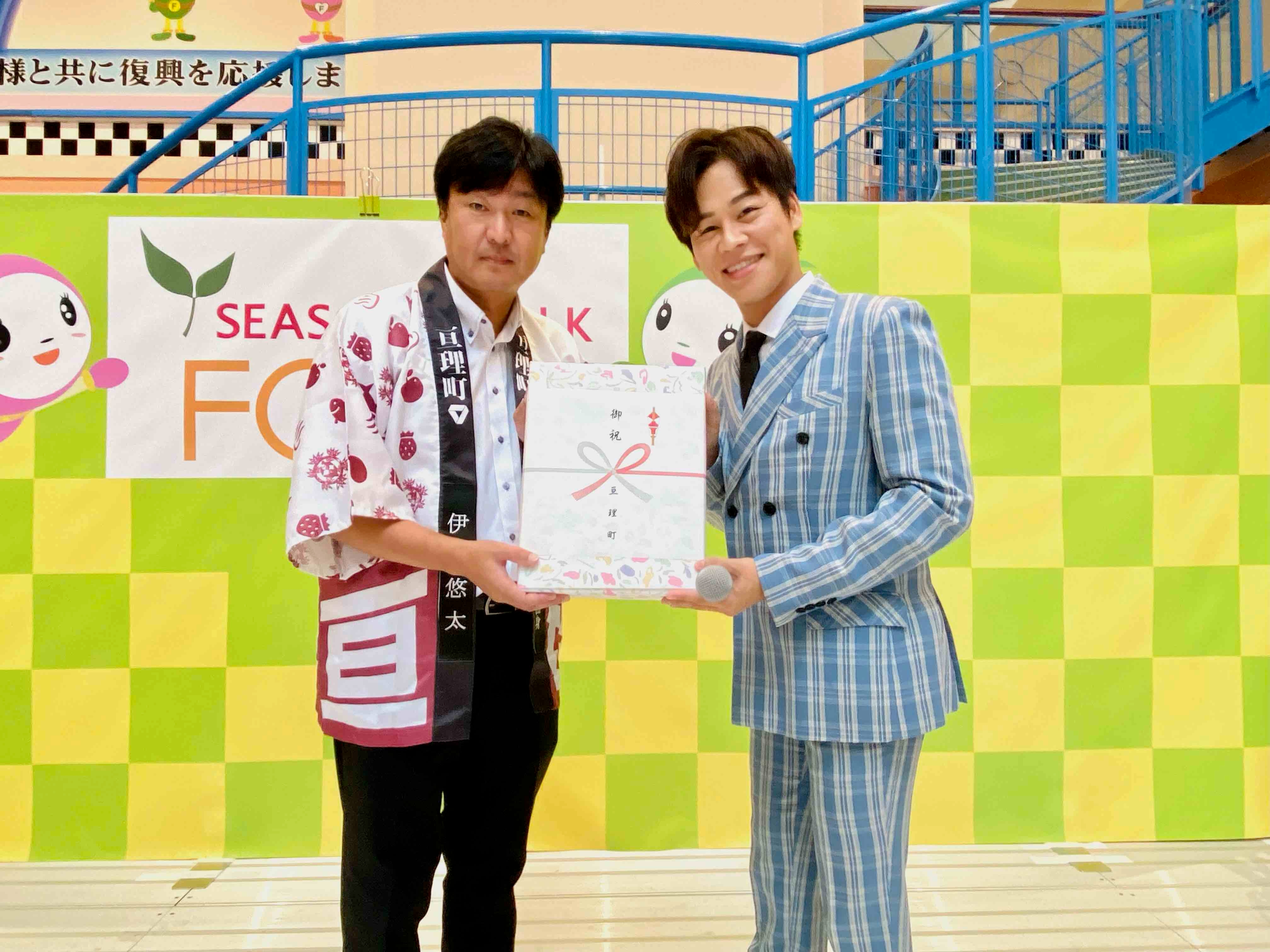 新曲『土砂降りの雨だから』が話題!伊達悠太が宮城県・亘理町をPR「このご縁を機に今後も大いにPRしていきたい」