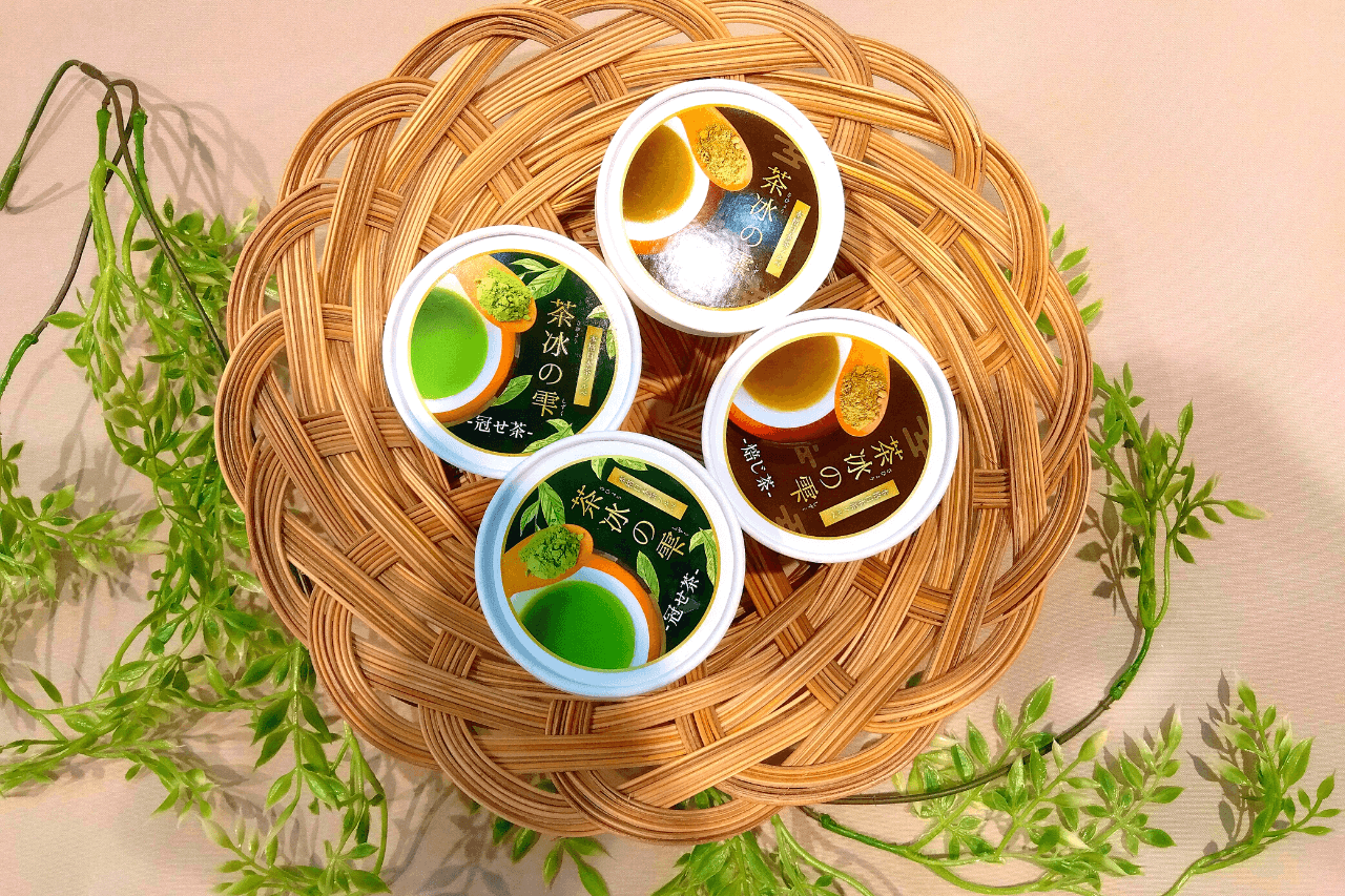 本格日本茶ソルベ 茶冰の雫