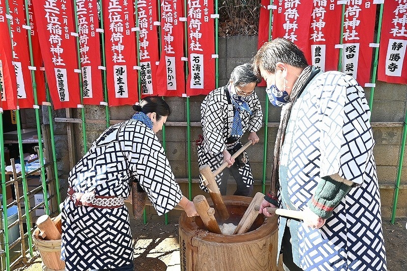 ＜事前案内＞北区指定無形民俗文化財「稲付(いねつけ)の餅搗(もちつき)唄(うた)」披露