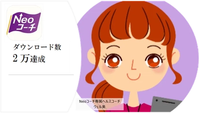 【ネオファースト生命保険株式会社】健診結果改善サポートアプリ「Neoコーチ」　2万ダウンロード達成・期間限定キャンペーンの実施