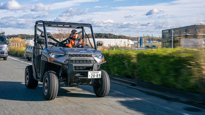 公道も走れるバギー!?