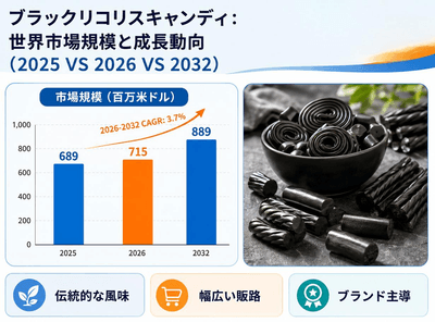 図：世界のブラックリコリスキャンディ市場規模