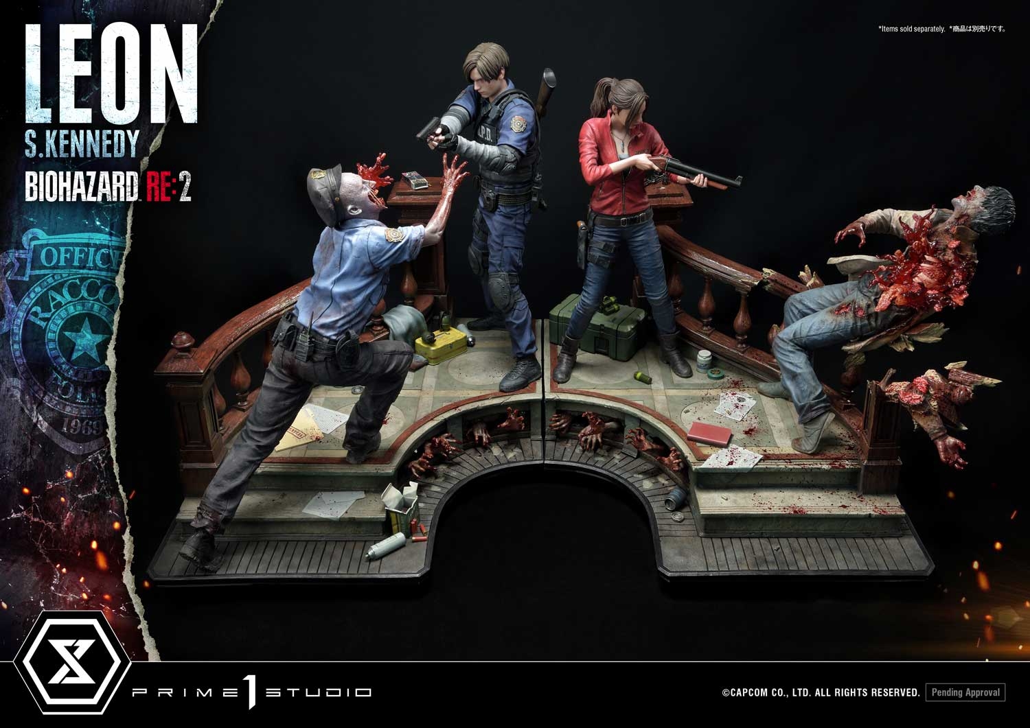 バイオハザードRE:2』より、主人公の一人「レオン・S・ケネディ」が